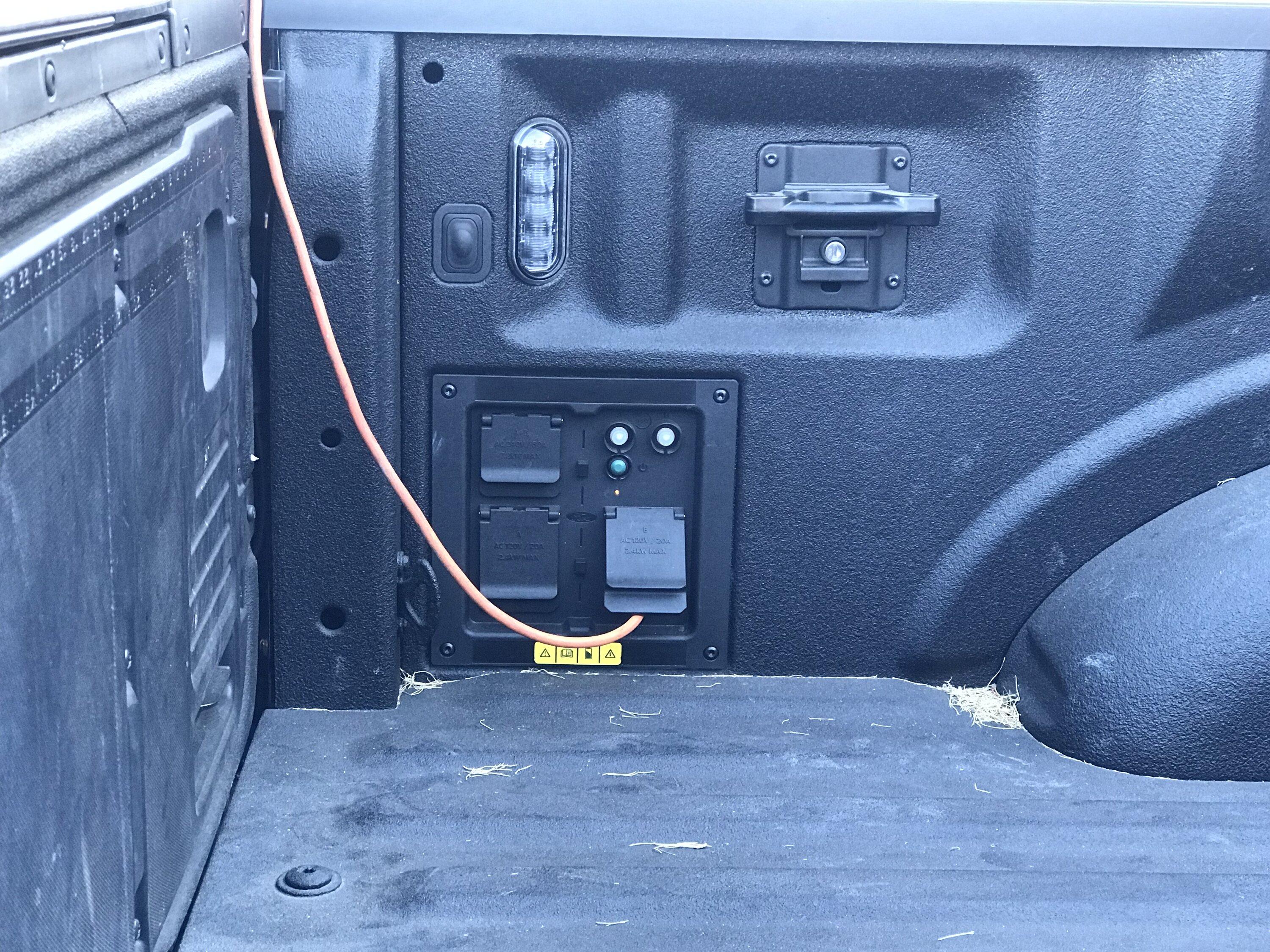 Tesla Cybertruck Lightning frunk and outlets 2D700E76-6EED-418A-A539-29EBCFBF6523