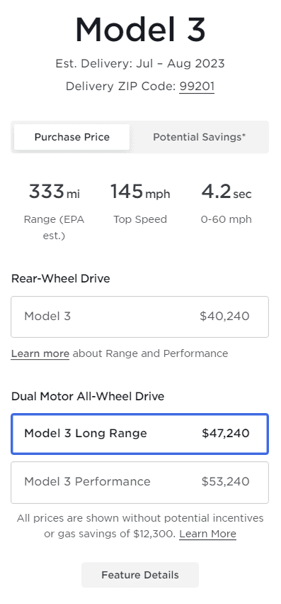 Tesla Cybertruck Price for CyberTruck ESTIMATE released by Farzad Mesbahi July 3rd, 2023 Screenshot 2023-07-06 071636