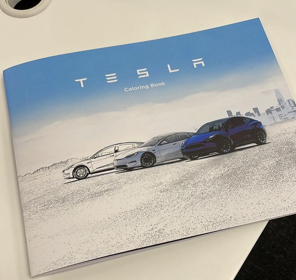 Tesla Cybertruck Cybertruck V2V Bidirectional Charging Confirmed in new Tesla service center coloring books? F074xtkagAE0x4h