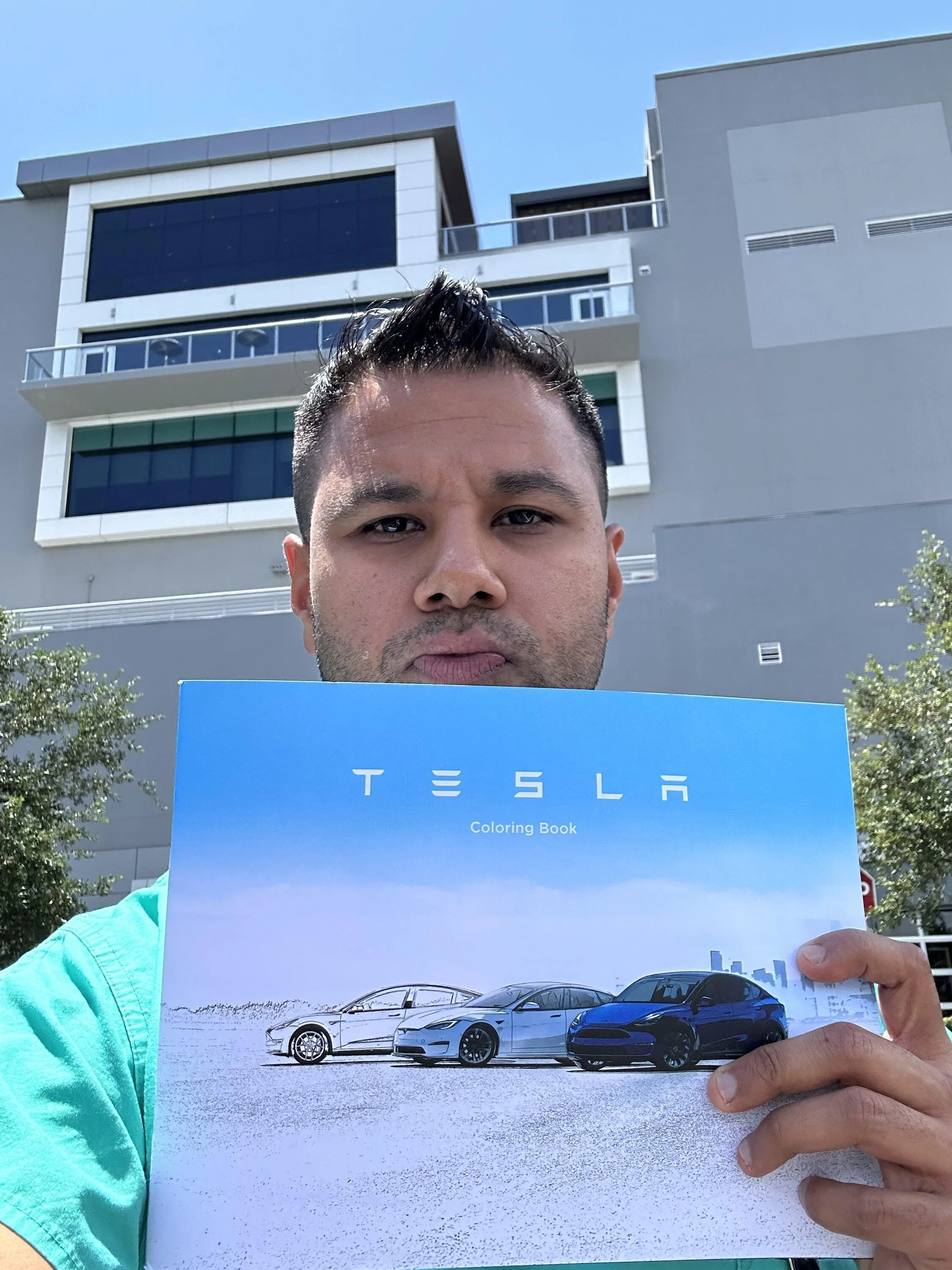 Tesla Cybertruck Cybertruck V2V Bidirectional Charging Confirmed in new Tesla service center coloring books? IMG_4731