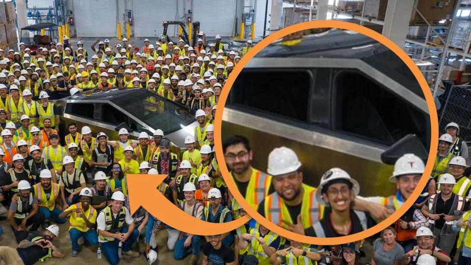 Tesla Cybertruck Someone is already complaining about panel gaps lol 9bc9bb8a4b5e5eec55437db2298a8341