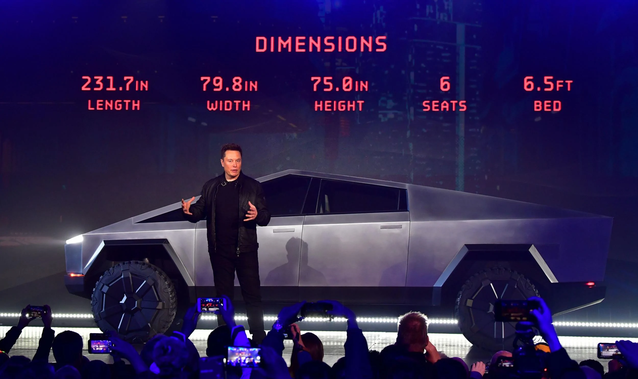 Tesla Cybertruck So the Cybertruck fits in a garage (at under 19ft long)... But was the size reduction worth it for you? cybertruck