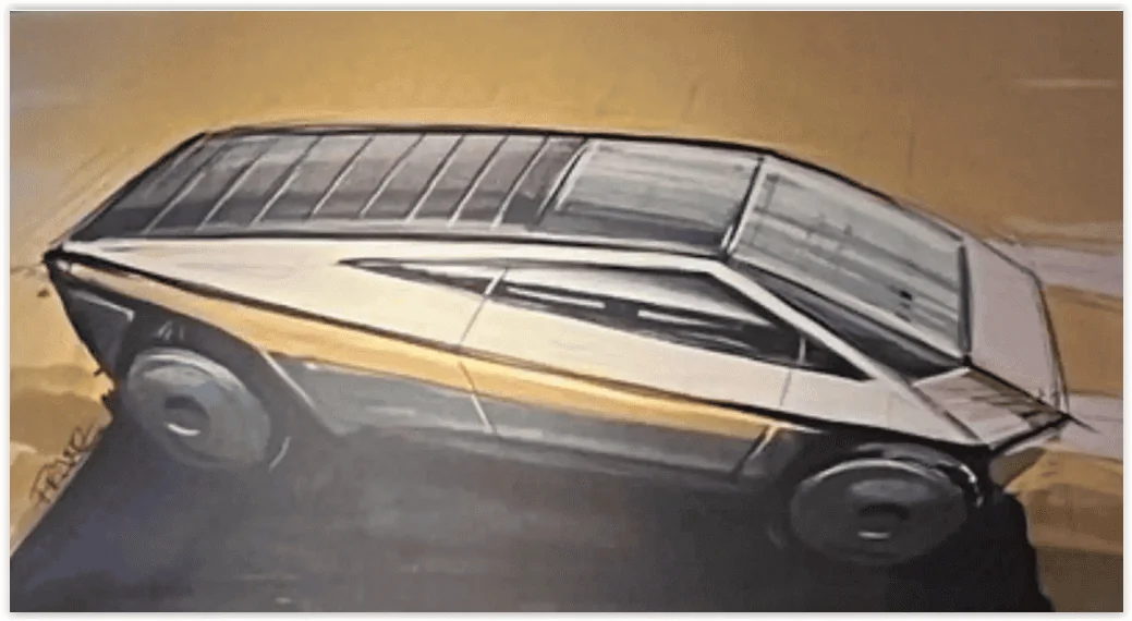 Tesla Cybertruck Hope it comes in two door version…..soon 1689949130645