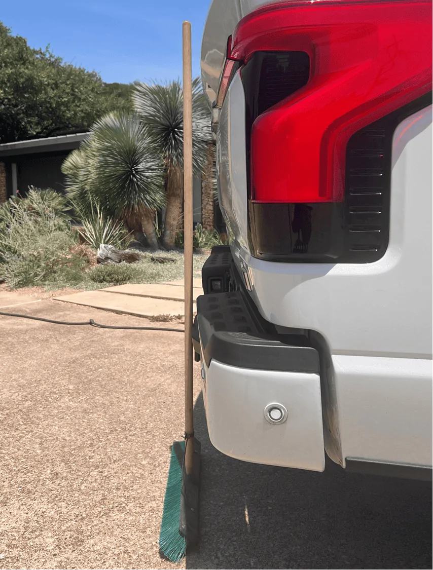 Tesla Cybertruck So the Cybertruck fits in a garage (at under 19ft long)... But was the size reduction worth it for you? 1689963138069
