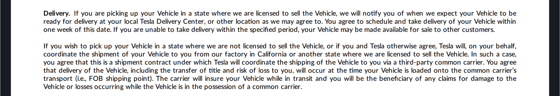 Tesla Cybertruck Can I pickup my Cybertruck at Giga Texas (factory delivery)? Screenshot_20230722-001638