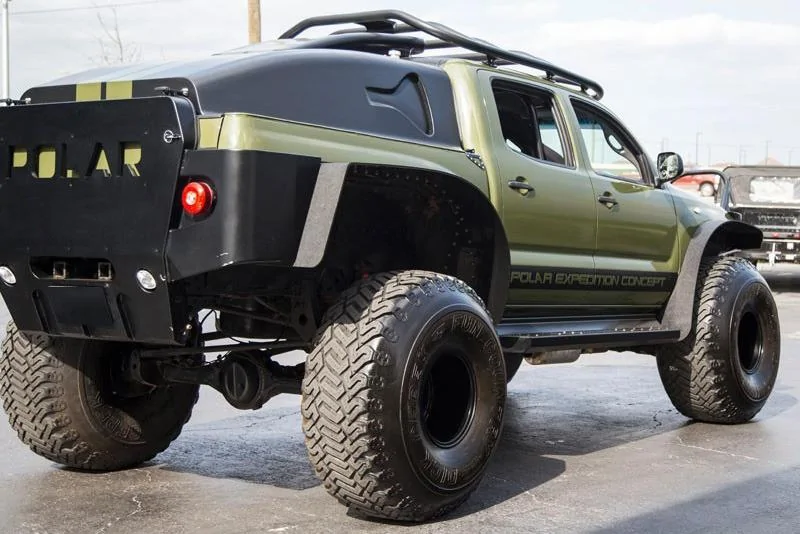 Tesla Cybertruck Modified Nissan Ariya, pole-to-pole 1690131483192