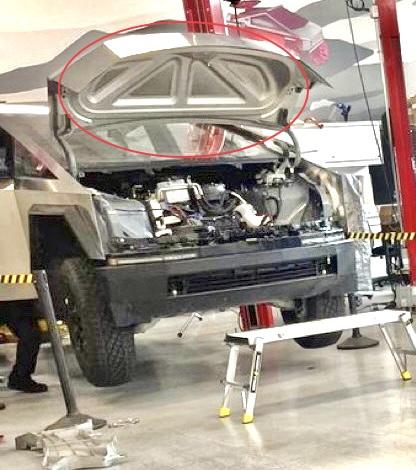 Tesla Cybertruck Cybertruck Front Casting Analysis (and Frunk Implications) - 3 vs 2 Chickens 79188A84-E056-4A57-B762-2CF6E15C9640