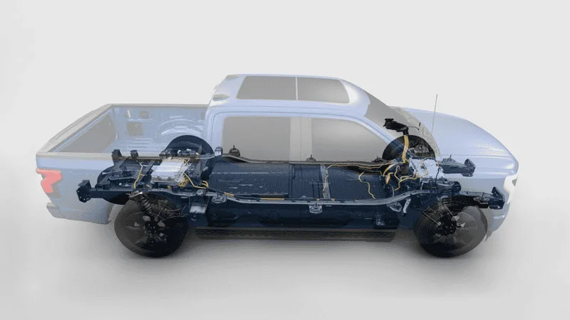 Tesla Cybertruck Cybertruck Front Casting Analysis (and Frunk Implications) - 3 vs 2 Chickens 1690217502021