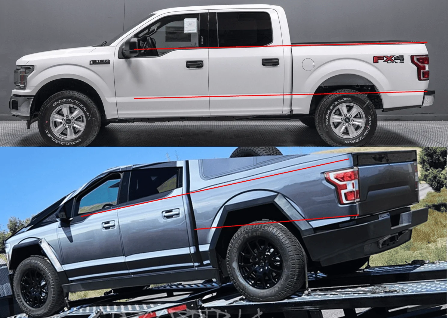 Tesla Cybertruck So the Cybertruck fits in a garage (at under 19ft long)... But was the size reduction worth it for you? 1690473365021