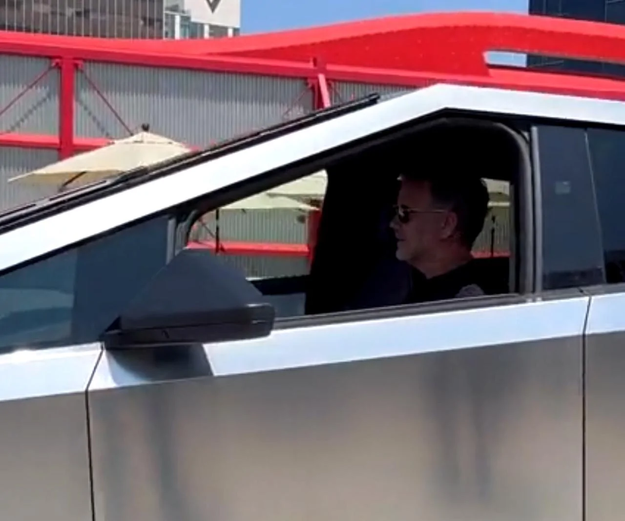 Tesla Cybertruck Release Candidate Cybertruck 4K Walkaround Video @ Giga Texas C&C-windo