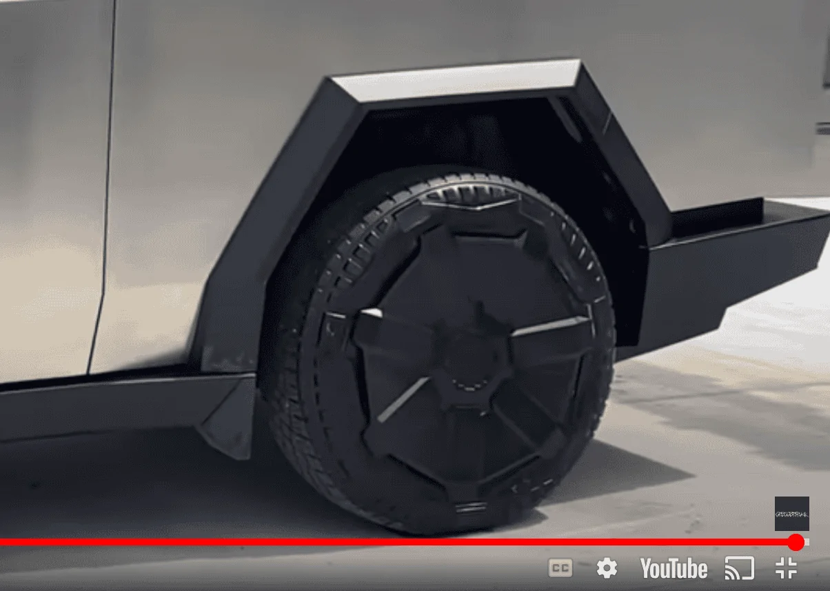 Tesla Cybertruck Release Candidate Cybertruck 4K Walkaround Video @ Giga Texas Screenshot (230)