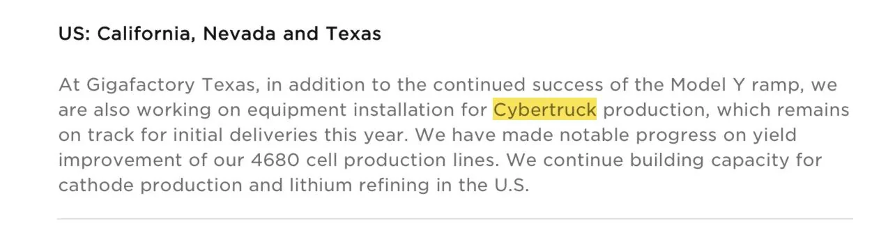 Tesla Cybertruck Release Candidate Cybertruck 4K Walkaround Video @ Giga Texas E3403C97-EFD8-4E22-B5A4-66F79477465A