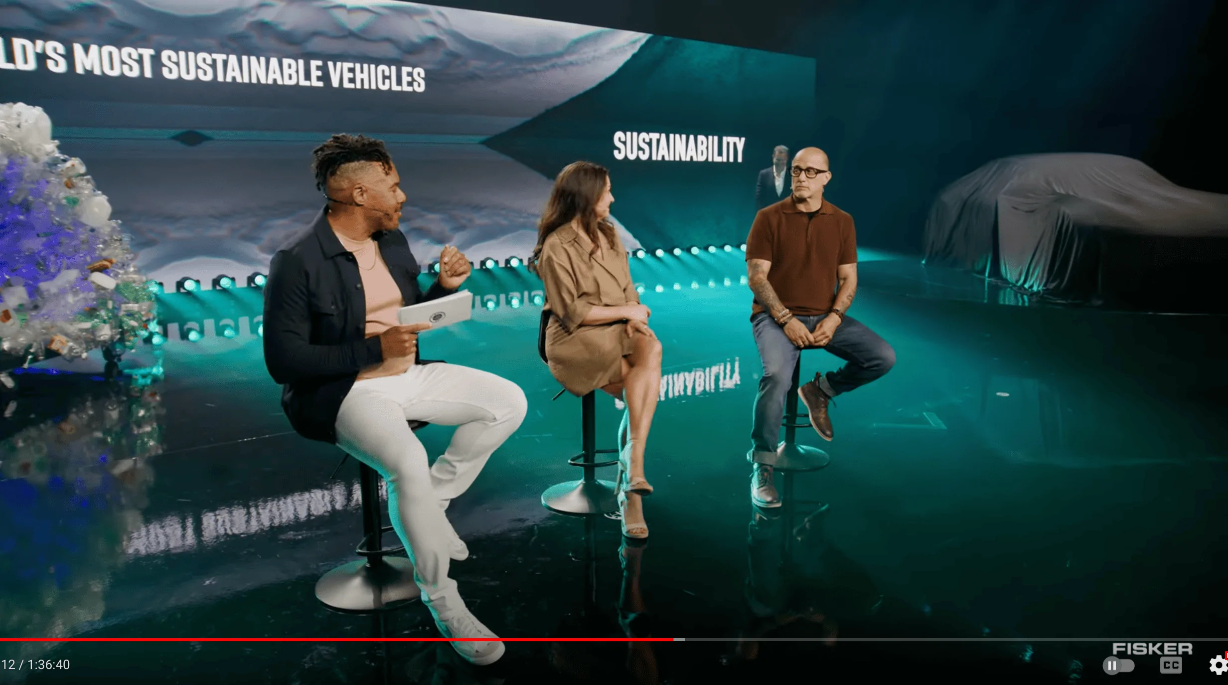 Tesla Cybertruck Fisker Alaska EV truck unveil 1691118205381