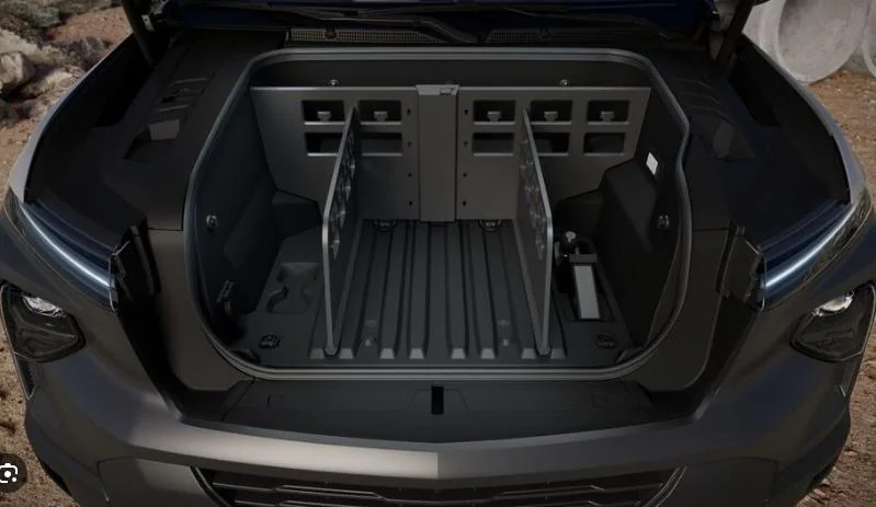 Tesla Cybertruck New leaked video! Many Cybertrucks production completed w/ new wheel design + finished frunks! EsXWcJu