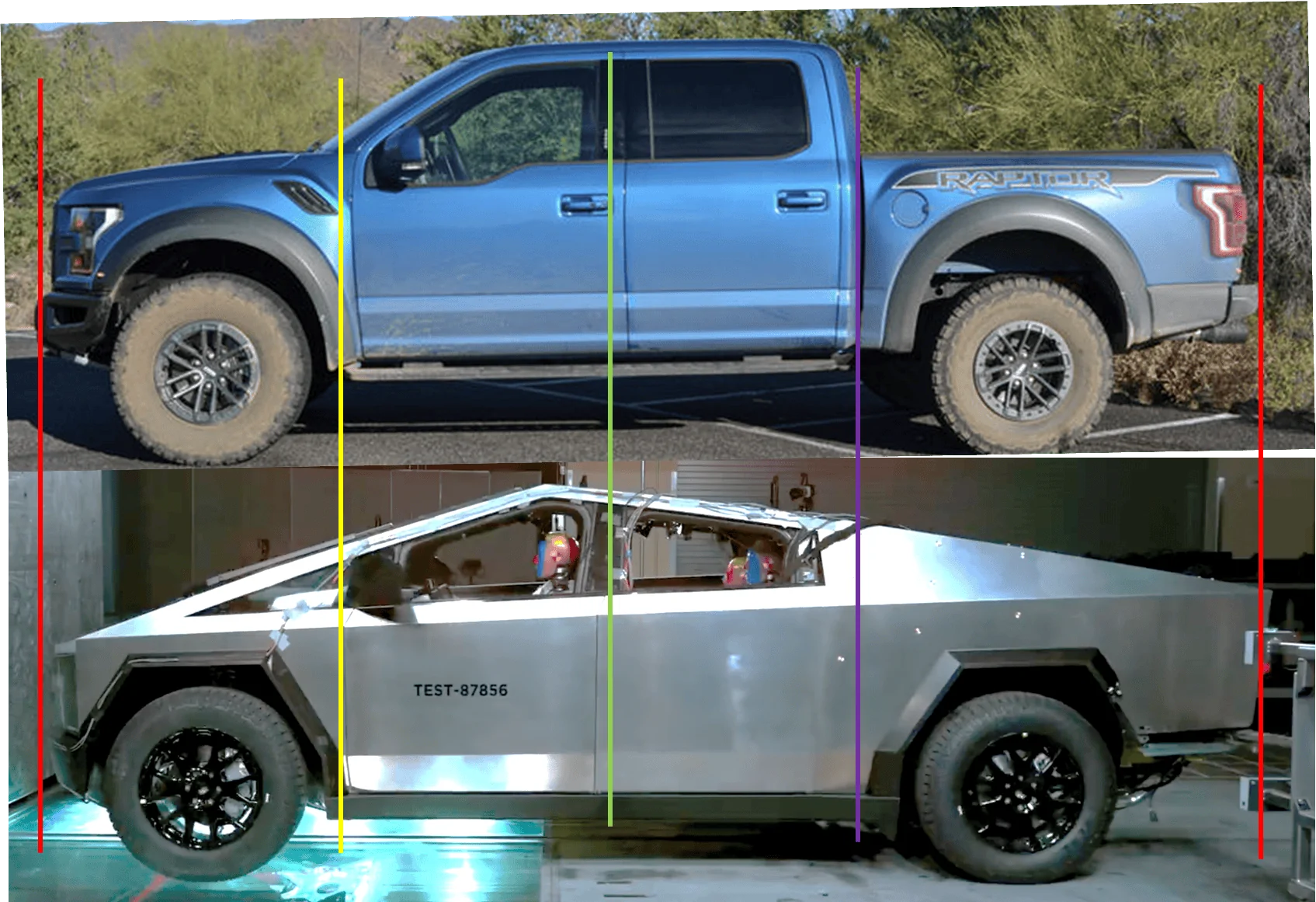 Tesla Cybertruck New leaked video! Many Cybertrucks production completed w/ new wheel design + finished frunks! 1690083782803-png