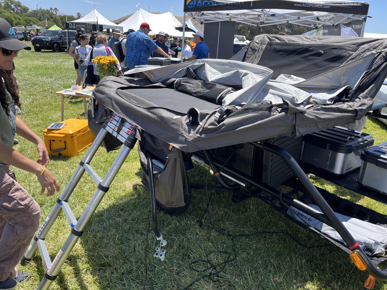 Tesla Cybertruck Cybertruck Camping & Overlanding Accessories (from Tesla Takeover 2023 @ SLO California) IMG_7107 Lar