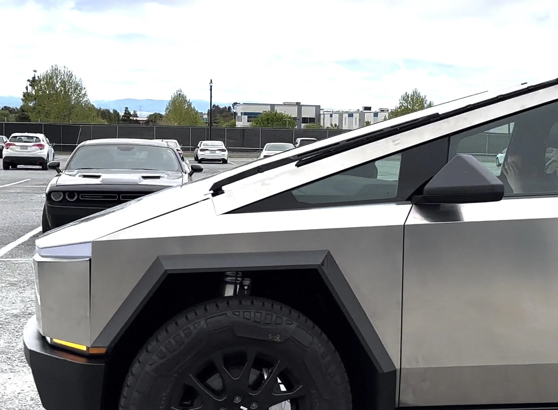 Tesla Cybertruck [Video added] Cybertruck black interior, dashboard, frunk tub (in bed) - while supercharging 1691448674854