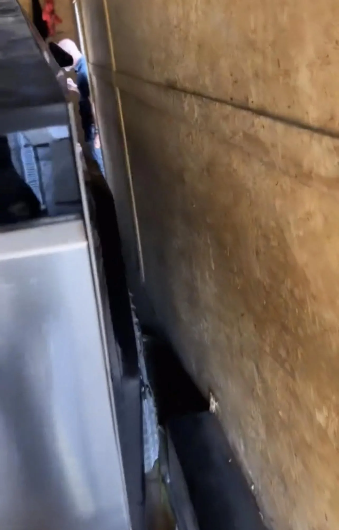 Tesla Cybertruck Cybertruck in enclosed trailer w/ folded mirrors + tire size -- video 7DBF1D9D-61FA-477A-AE00-F025993E5DD6