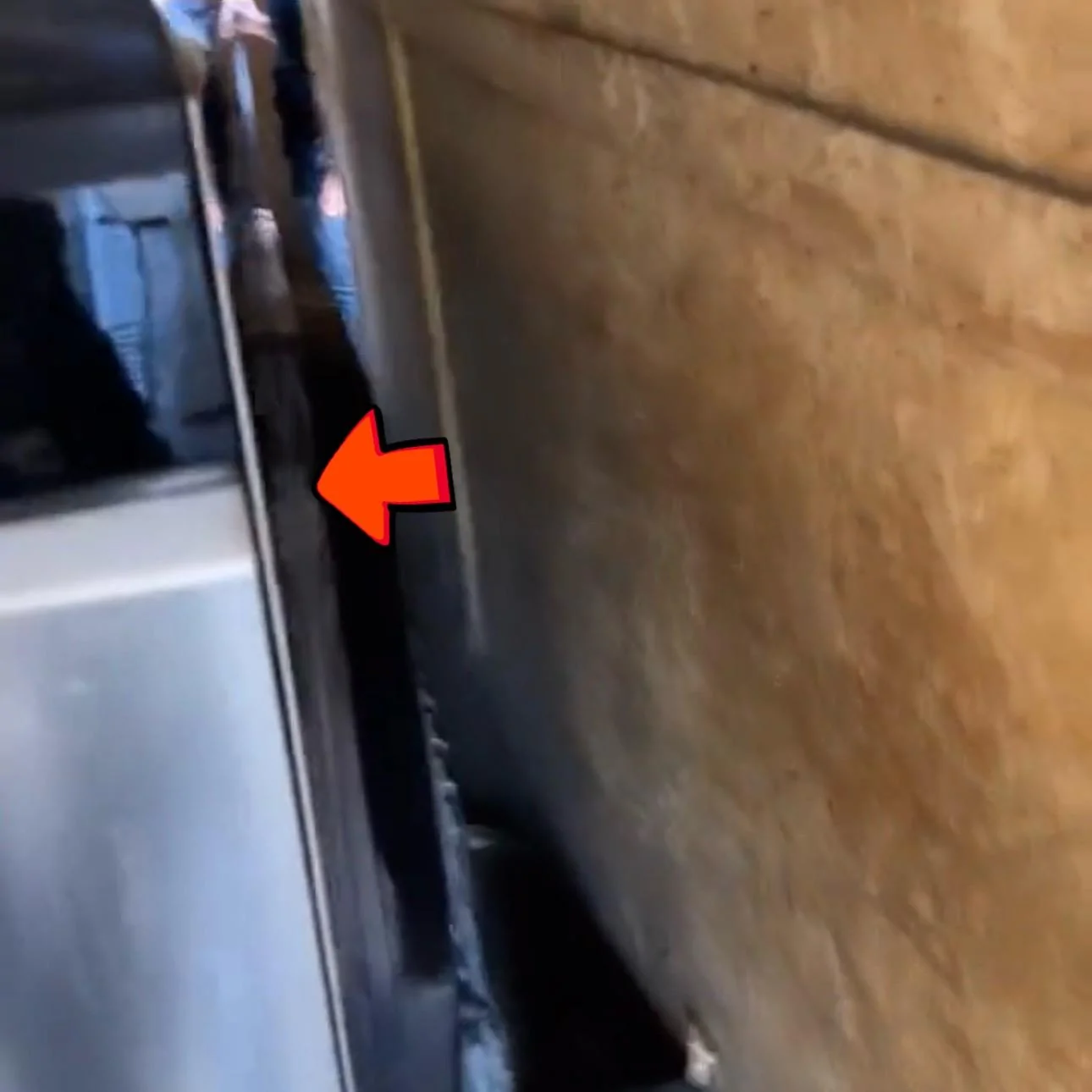 Tesla Cybertruck Cybertruck in enclosed trailer w/ folded mirrors + tire size -- video IMG_1644