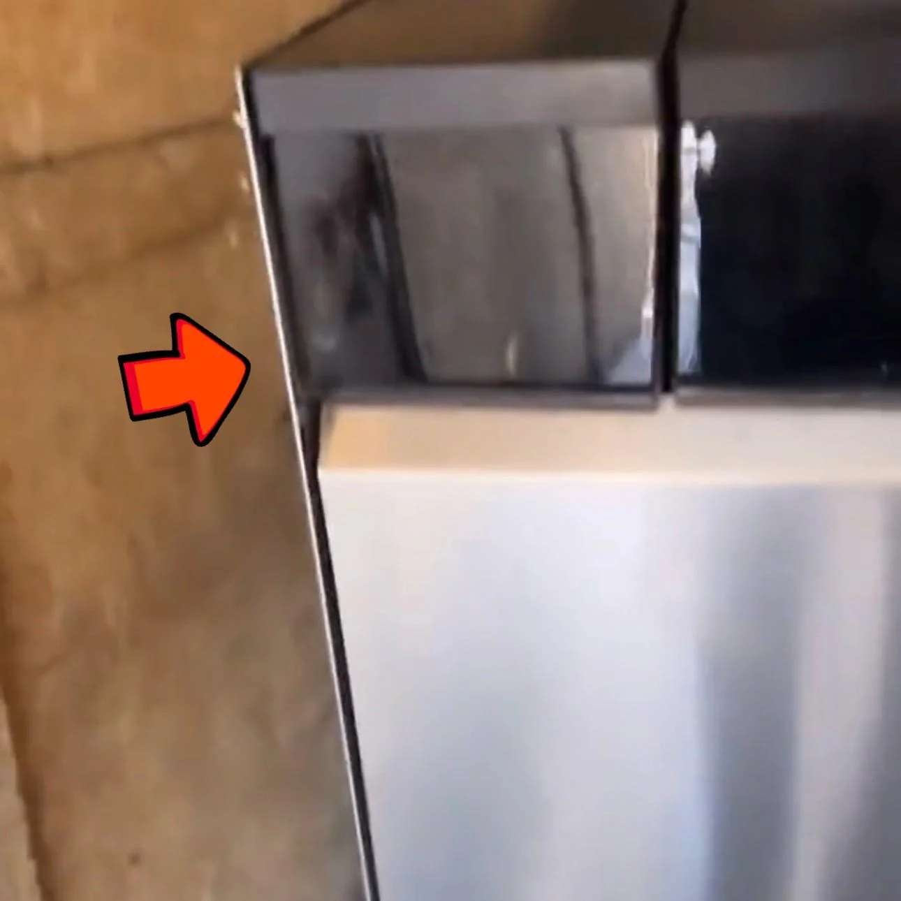 Tesla Cybertruck Cybertruck in enclosed trailer w/ folded mirrors + tire size -- video IMG_1645