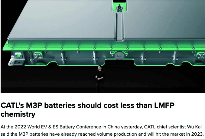 Tesla Cybertruck CATL MP3 Battery Pack - Custom Order Availability? CATL MP3 Battery
