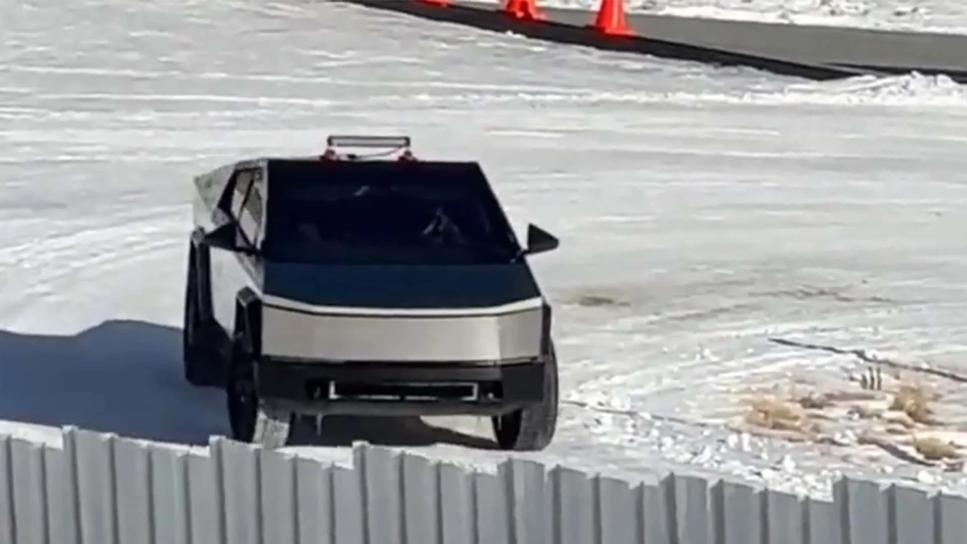 Tesla Cybertruck Need opinions about the front end appearance Winter testing 8_2023