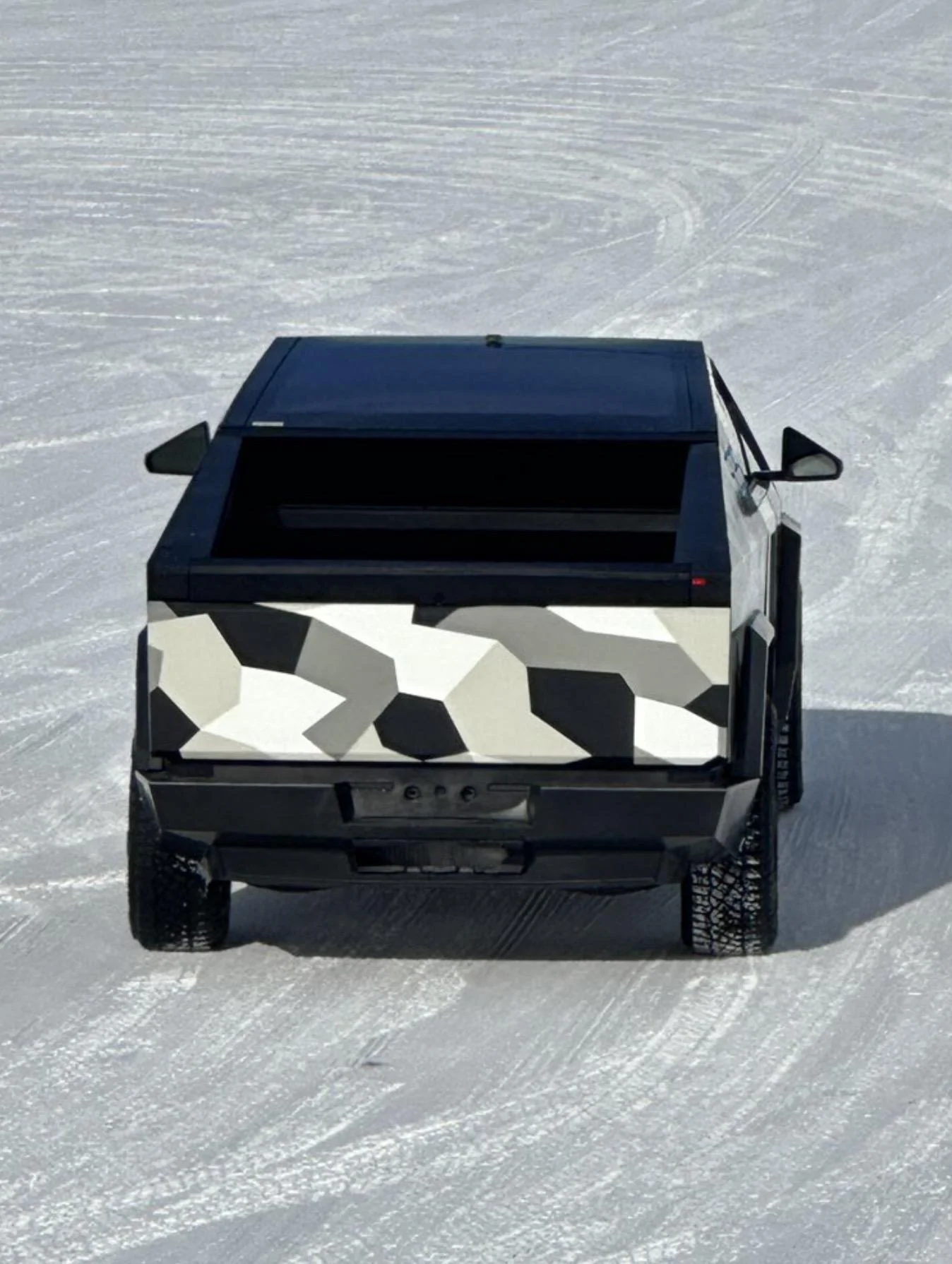 Tesla Cybertruck SHPG Cybertruck with FRUNK OPEN! Great dead on view! 1691805204549