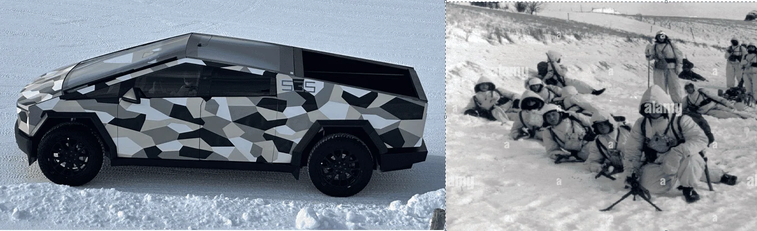 Tesla Cybertruck Cybertruck rear window down?! (photos from winter testing) 1691843727783