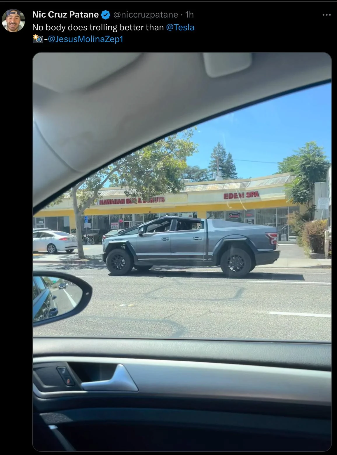 Tesla Cybertruck Wrapped CT in the wild 1691883570523