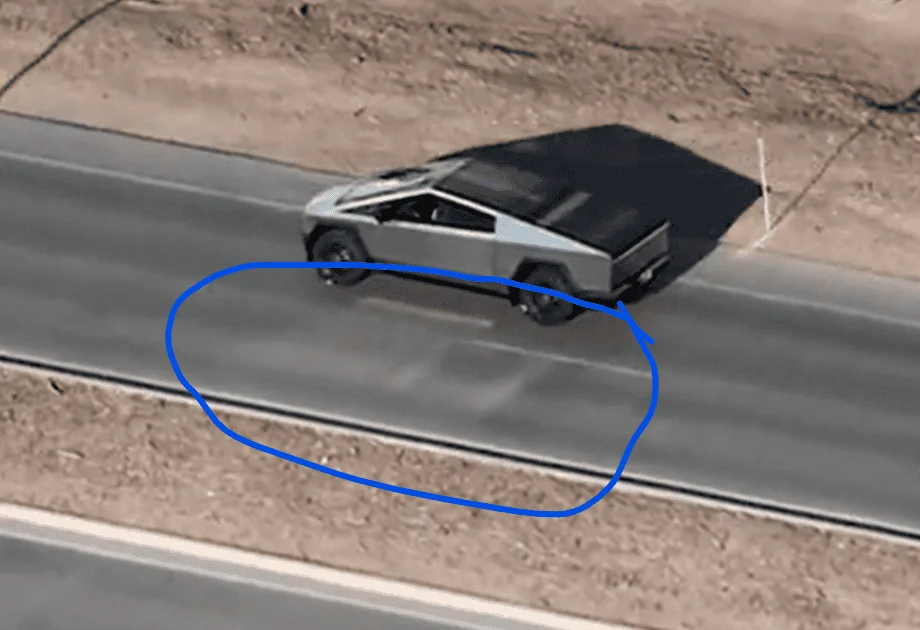 Tesla Cybertruck Video: Cybertruck driving in full daylight @ Giga Texas; good acceleration and turning radius (8/16/23) 1692216562277
