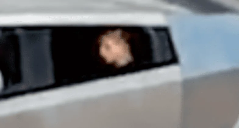 Tesla Cybertruck Video: Cybertruck driving in full daylight @ Giga Texas; good acceleration and turning radius (8/16/23) 1692218417120