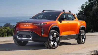Tesla Cybertruck More 2025 Fisker Alaska specs released: 340 miles range, 3.9s 0-60 mph, 208.8 inch length fisker-alaska-electric-pickup-truck (1)