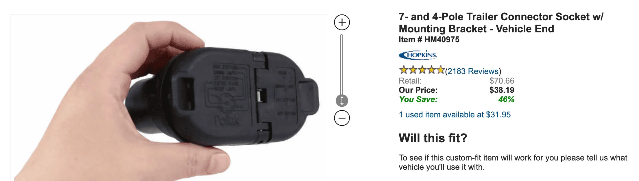 Tesla Cybertruck Cybertruck using Multi-Tow 7-Blade and 4-Flat Connector? (photo) Screen Shot 2023-08-17 at 6.23.49 AM