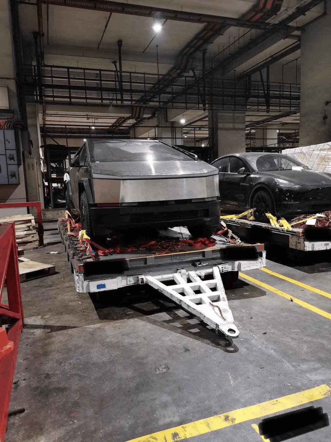 Tesla Cybertruck Release Candidate prepped for air cargo - likely NZ 1692368606770