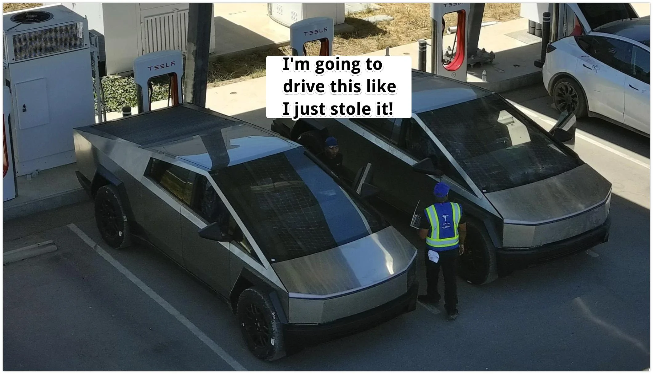 Tesla Cybertruck Tesla is dropping the hammer on employee leakers cybertrk