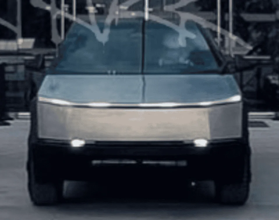 Tesla Cybertruck Cybertruck size comparison vs. Tesla Model X, Y, 3, S (lineup photo)! Screenshot 2023-08-19 165008