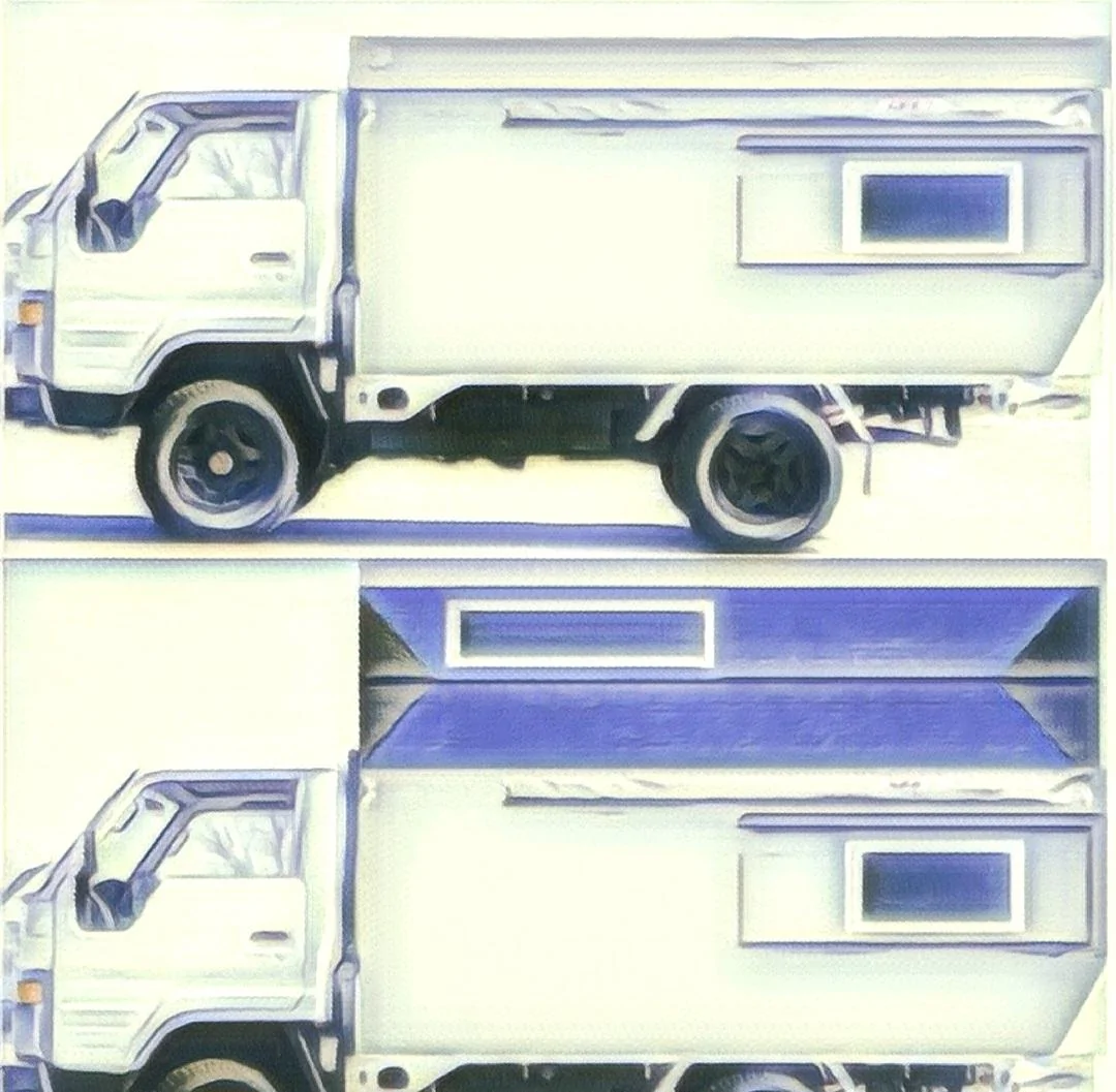 Tesla Cybertruck New patented frp composite poptopper Screenshot_20230820_194614_Photo Editor