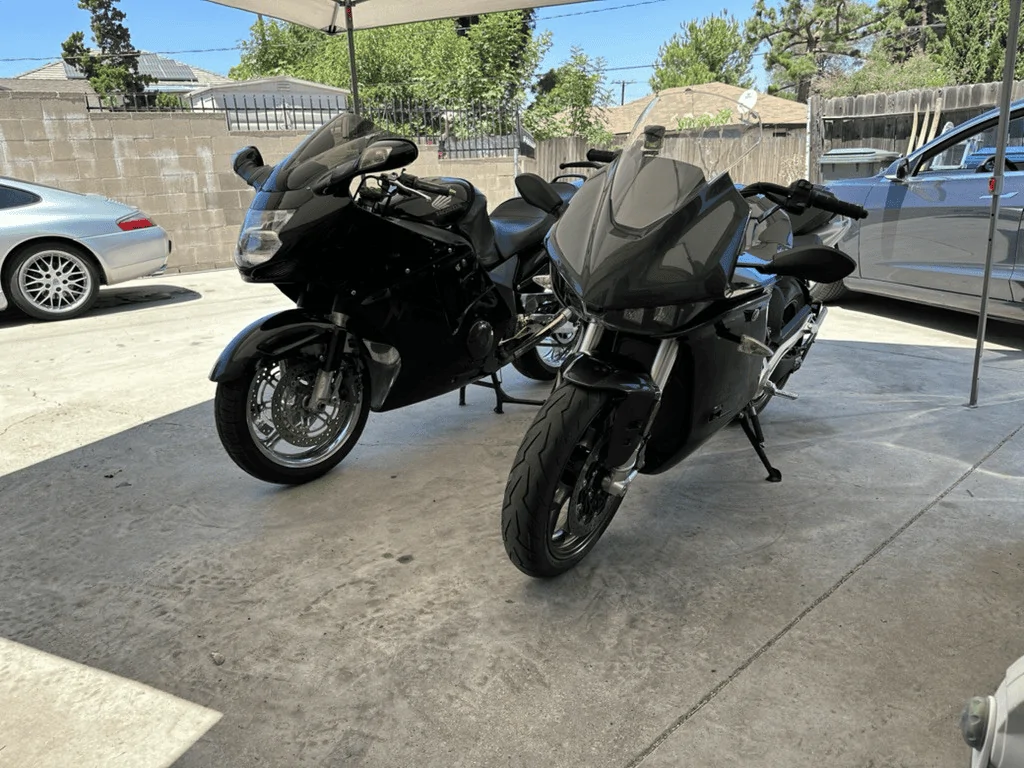 Tesla Cybertruck Towing my new Zero electric bike with the Tesla 1692632468630