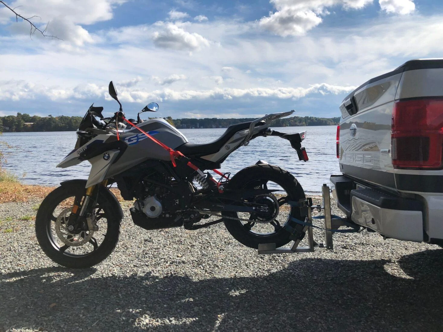 Tesla Cybertruck Towing my new Zero electric bike with the Tesla Cover-slide1-scaled