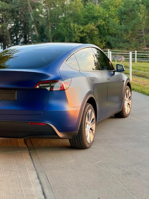 Tesla Cybertruck Closeups of 7 new Cybertrucks spotted on 2 trailers (from 8/21/23) -- walkaround video 20200620 Donna's 2023 Model Y 01