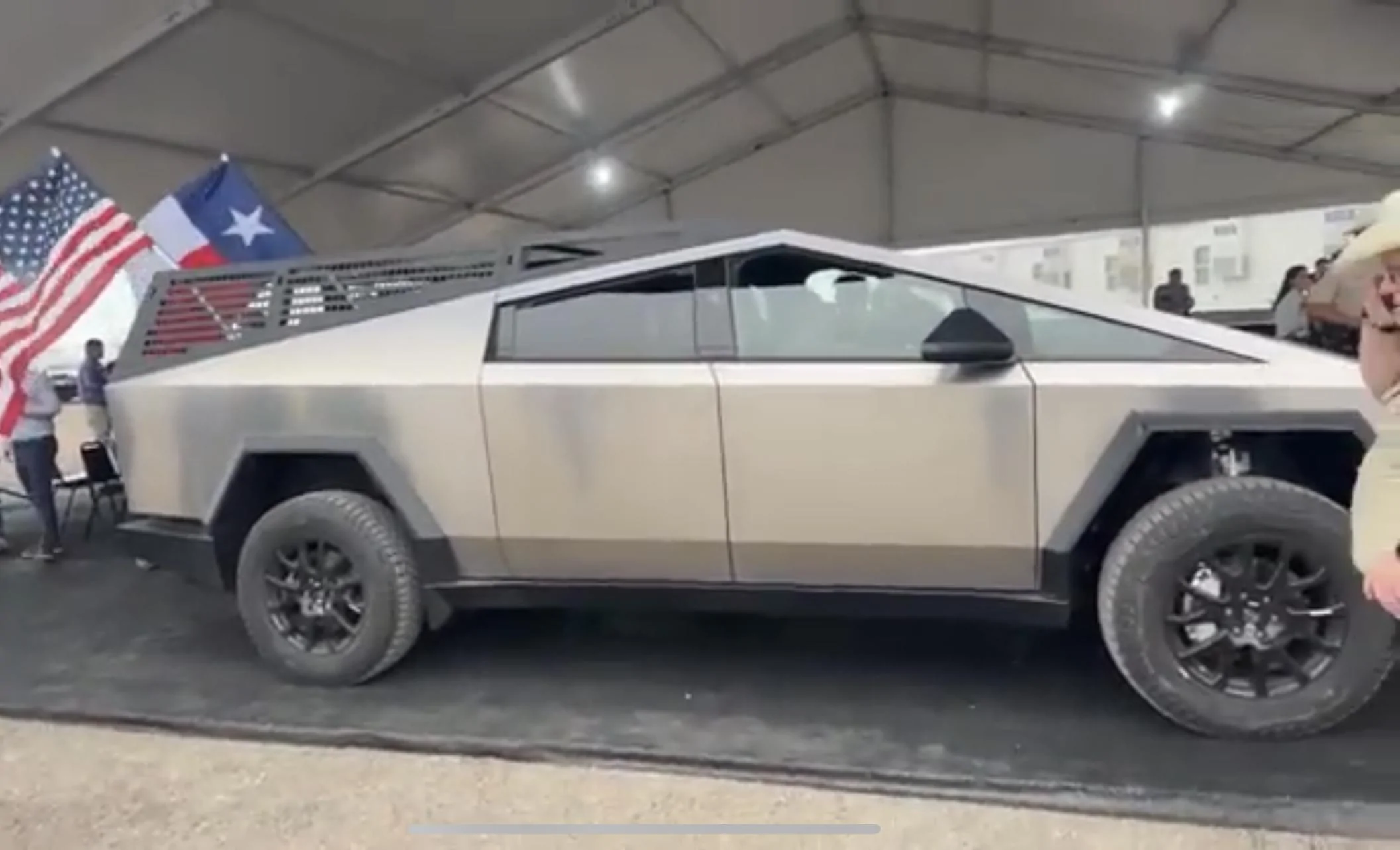 Tesla Cybertruck Elon Musk: "Just drove the production candidate Cybertruck at Tesla Giga Texas!" -- "This Is Our Best Product Ever" 🙌 E66EDC56-BFA9-41A5-97E9-D9EA839AD185