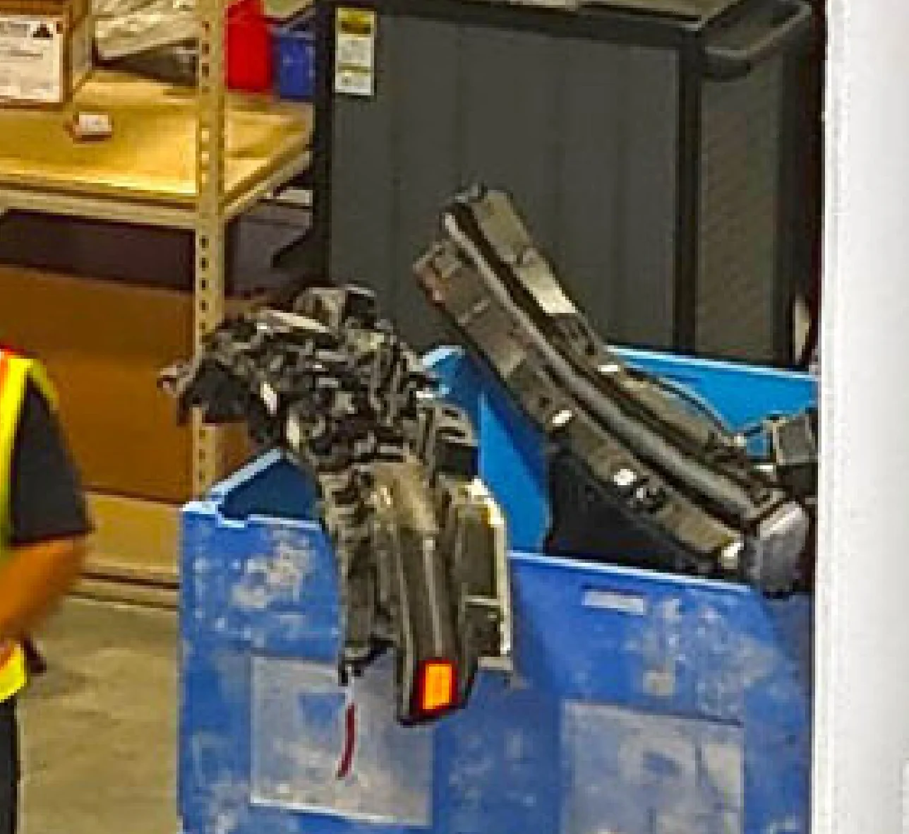 Tesla Cybertruck Cybertruck Frunk is made from 2-pieces (first photos) Front Light Sensor Assembly