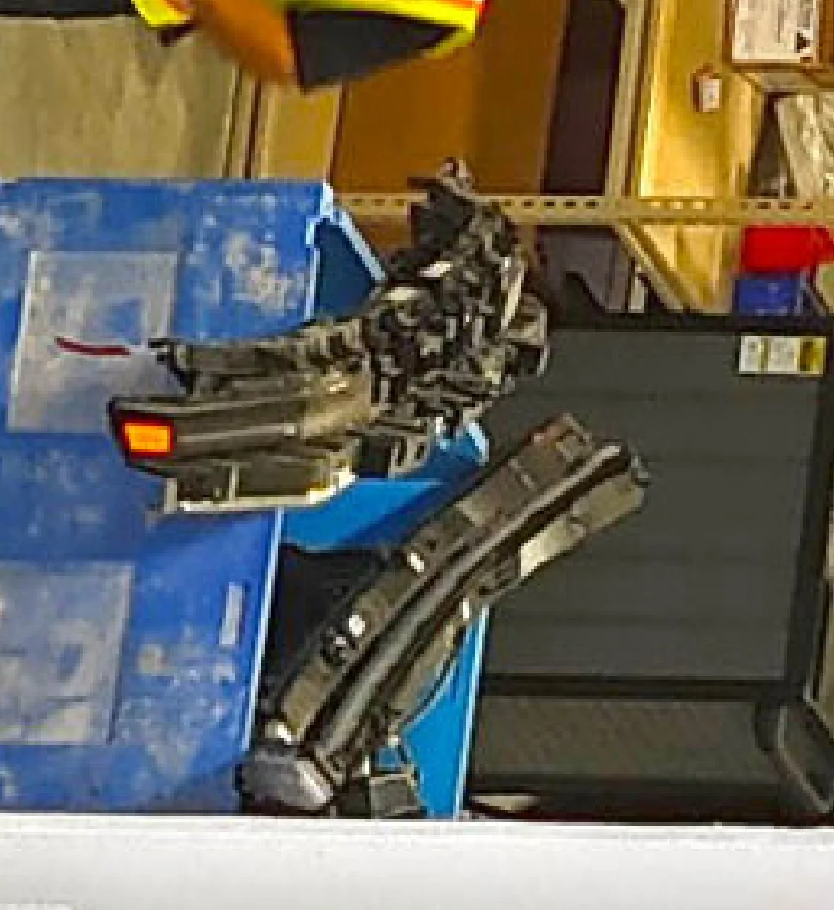 Tesla Cybertruck Cybertruck Frunk is made from 2-pieces (first photos) Front Light Sensor Assembly