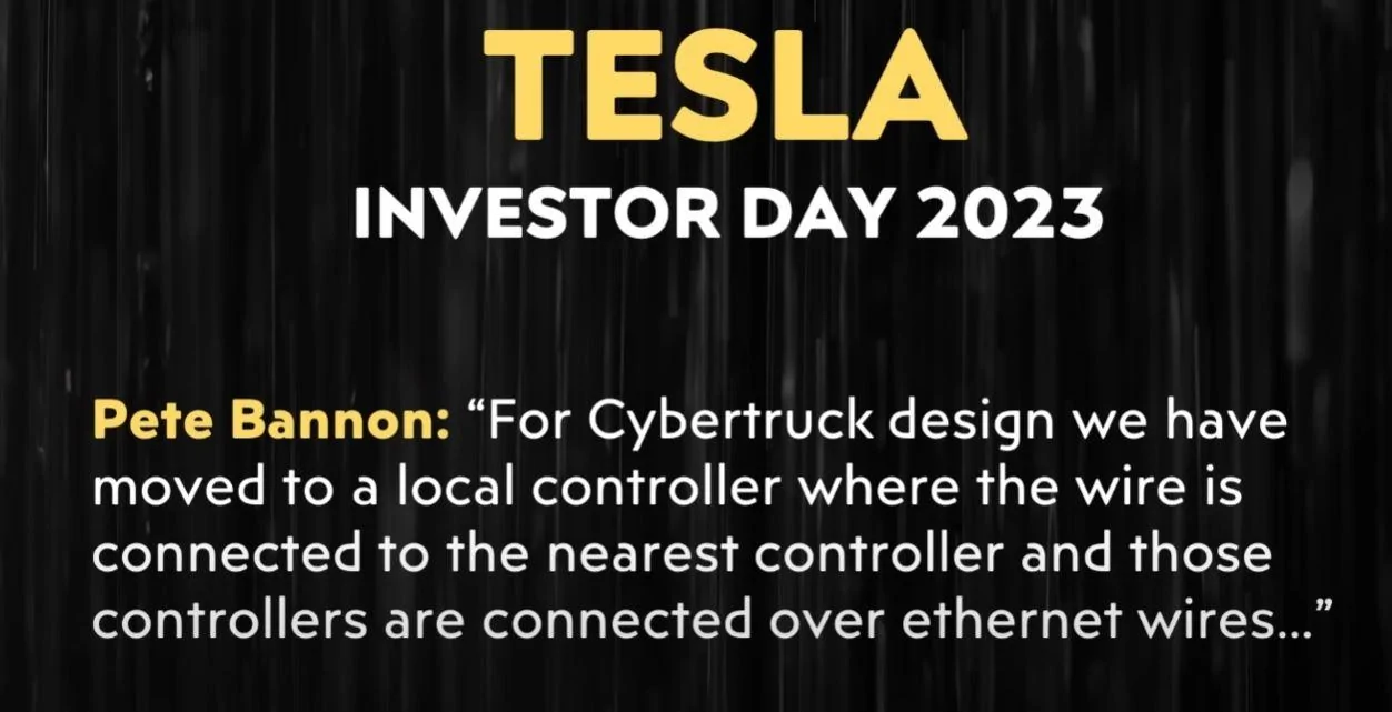 Tesla Cybertruck Cybertruck to use 48V instead of 12V? POE to controllers