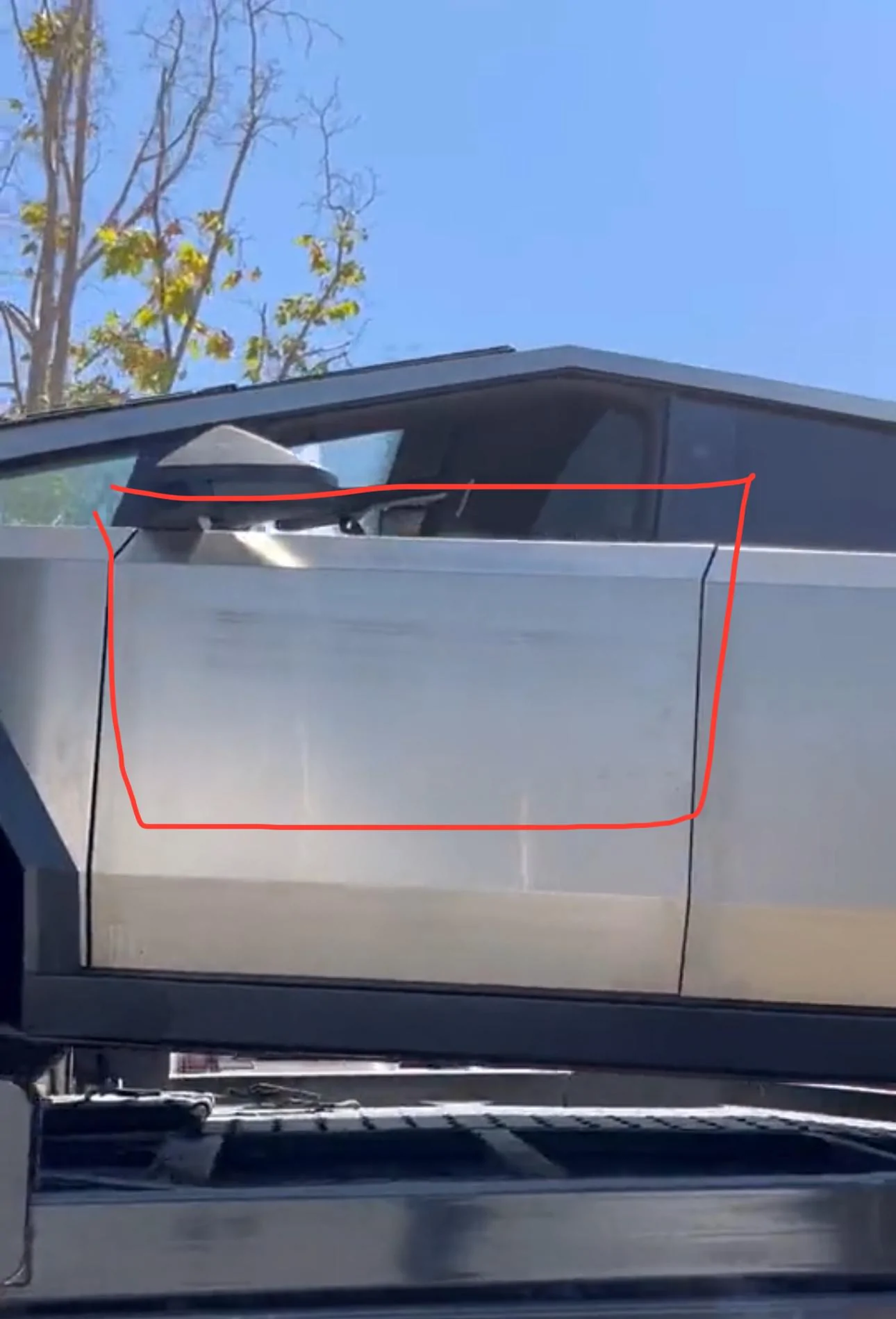 Tesla Cybertruck 8/29: Cybertrucks spotted heading towards Fremont + unloading videos + reverse sound + open frunk look! IMG_1752