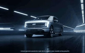 Tesla Cybertruck DRL, headlights, fog lights, sidemarkers, tail light bar ON in night time video (on Tundra Cybertruck leaving supercharger) 1693501391800