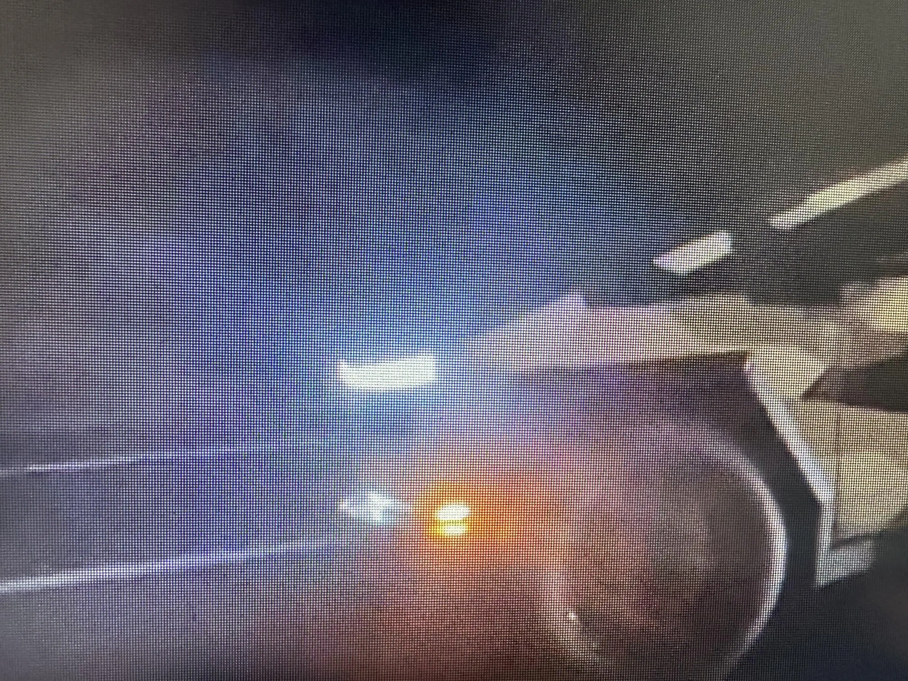 Tesla Cybertruck DRL, headlights, fog lights, sidemarkers, tail light bar ON in night time video (on Tundra Cybertruck leaving supercharger) IMG_2572