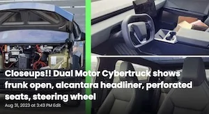 Tesla Cybertruck The Cybertruck was my intro to Tesla Screenshot 2023-08-31 at 4.19.08 PM