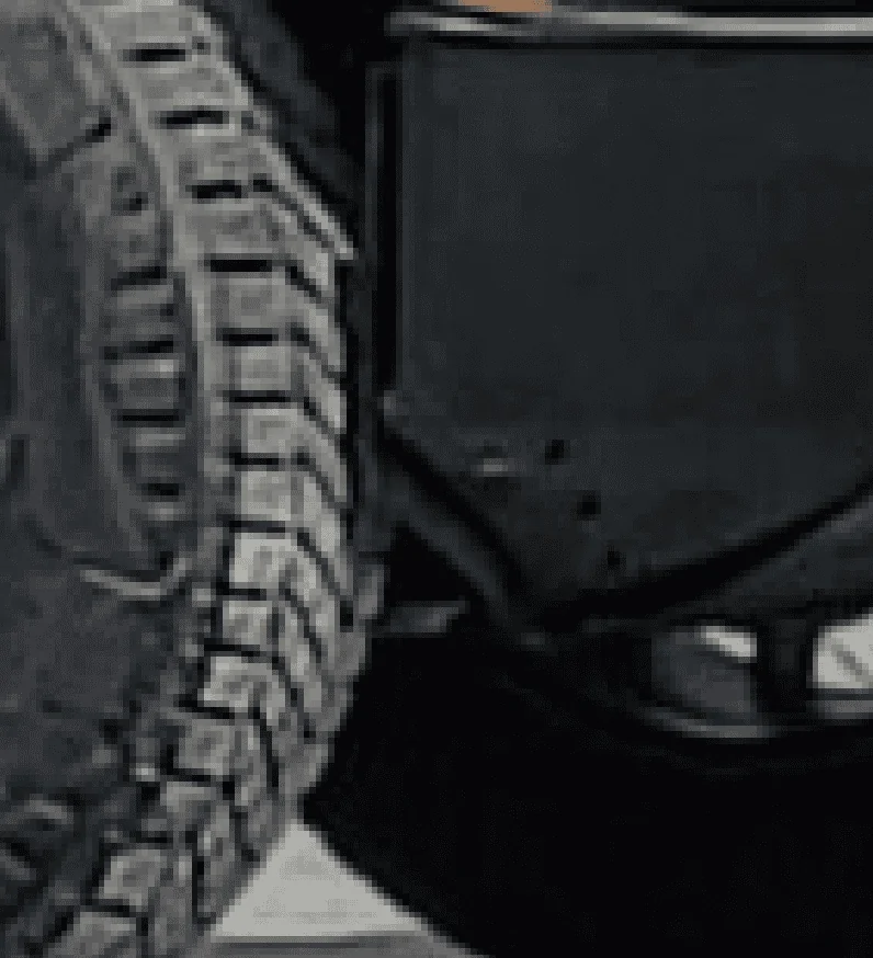 Tesla Cybertruck Closeups!! Dual Motor Cybertruck shows frunk open, alcantara headliner, perforated seats, rectangular steering wheel, VIN # (8/31 pics) 1693553382324