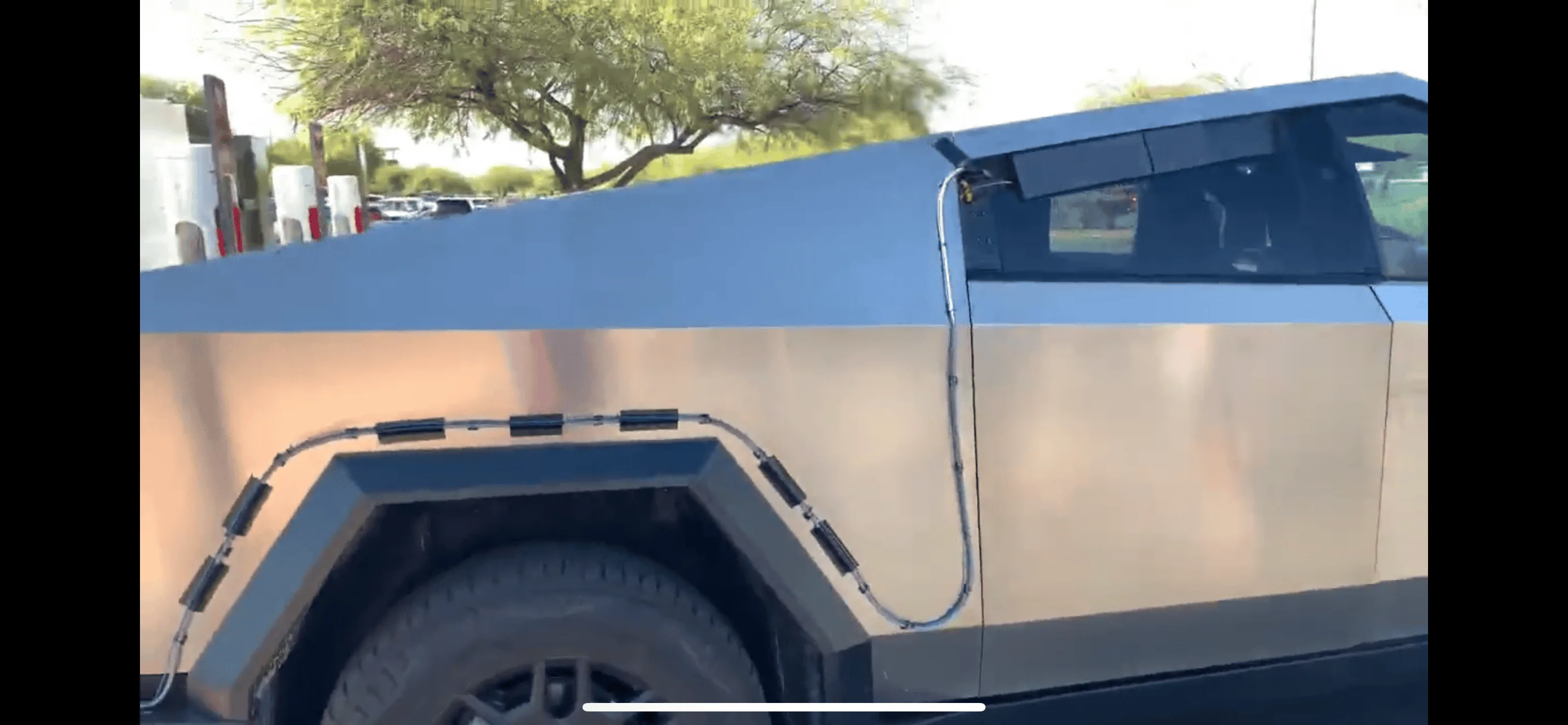 Tesla Cybertruck RC Decal'd Cybertruck spotted at Las Vegas Tesla Supercharger [new video added] E5EE68F9-2415-4DF5-A18E-20B77820B8D1